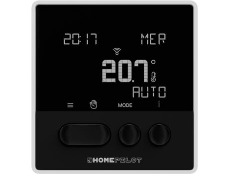 Termostato Conectado Classic Com Receptor Home Pilot Aquecimento Conectado Programação | Economias De Energia
