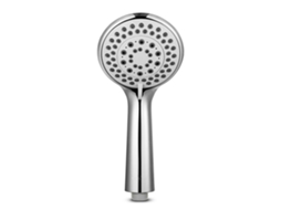 Lurelia Chuveiro Manual Anticalcário Abs Cromado 107 Mm 5 Jatos