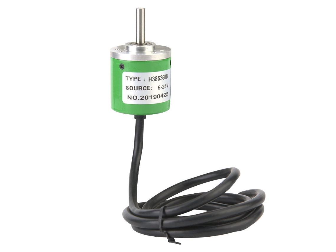 Encoder Rotativo Incremental Magnético 38mm 360 Pulses Dc5 24v S/MARCA