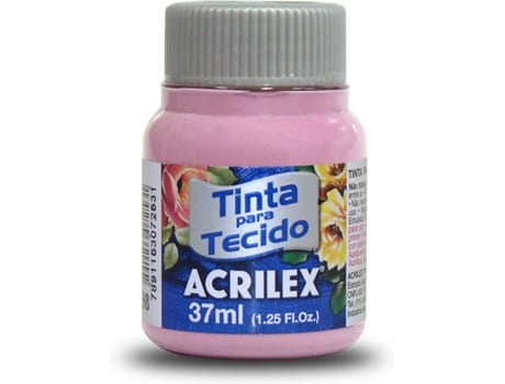 Tinta Acrilex Fosca para Tecido Rosa Ciclame (04140/581 37ml)
