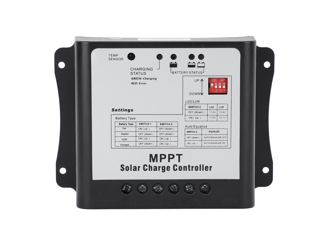 Controlador De Carga Solar Laxiscreed Com Mppt, 15a/75v, Alta Eficiência E Ampla Faixa De Tensão