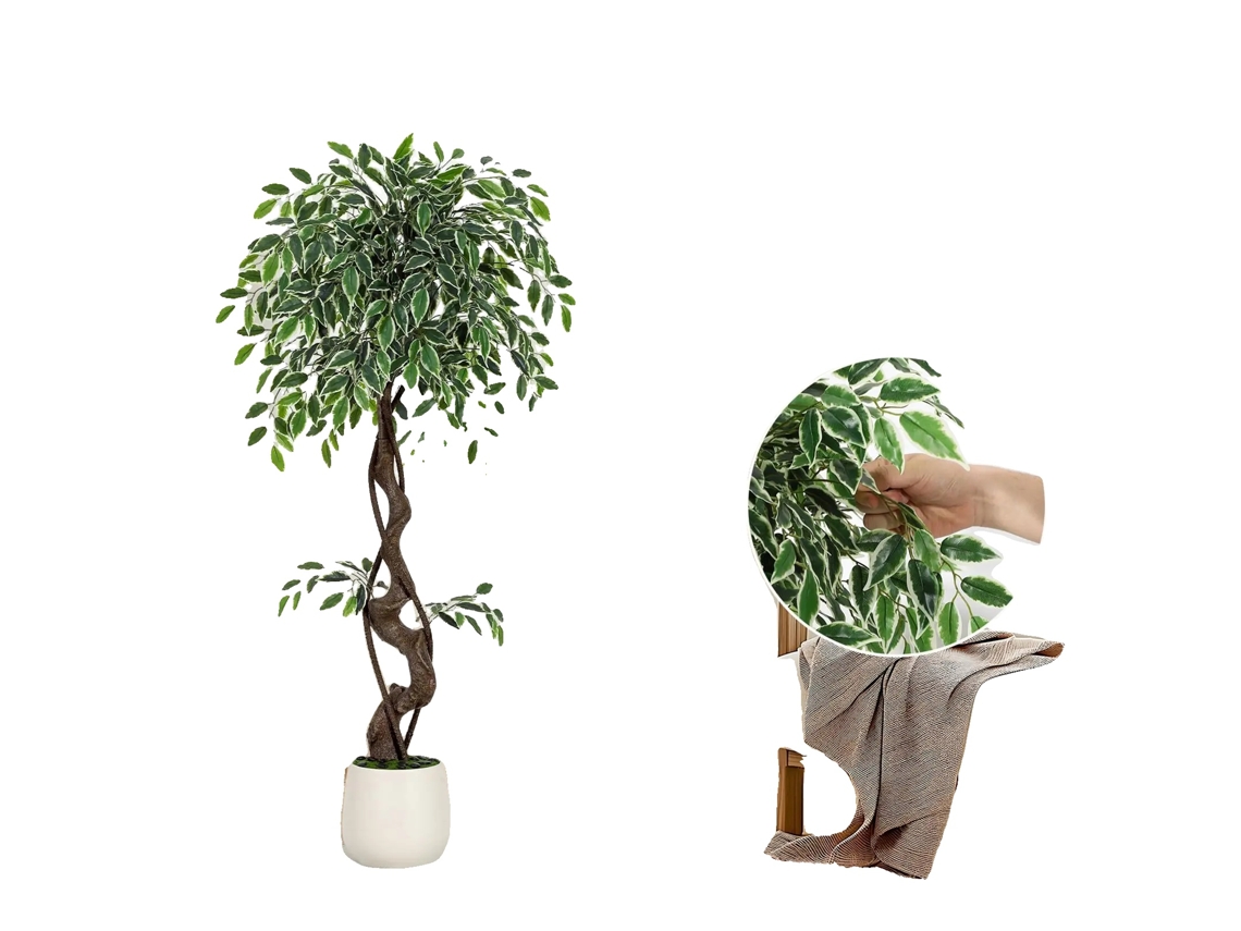 Planta Artificial, Árvore De Interior, Personalizar Forma, Verde