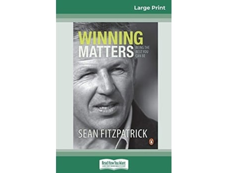 Livro Winning Matters De Sean Fitzpatrick (inglês)