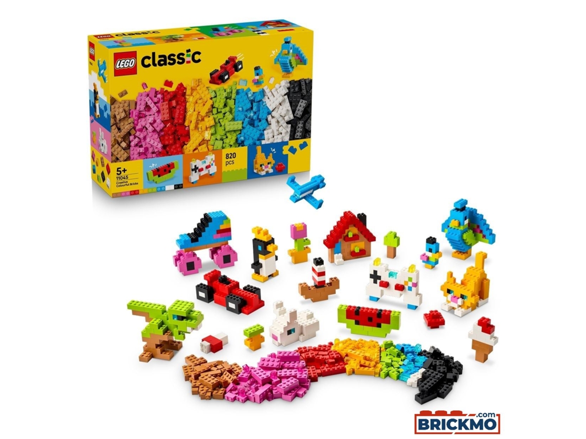 Lego Classic 11045 Peças Coloridas Criativas 11045