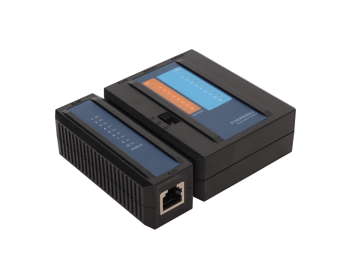 Aetheria testador de Cabo de Rede Rj45 Rj11 8p 6p 4p com Indicador Led para Diagnóstico de Falhas