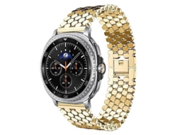 Pulseira De Relógio Metálica Com Textura De Escamas De Peixe Xdfind