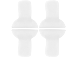Conjunto de 4 pinos antiderrapantes Healeved para edredons e colchas, em espuma e metal, fixadores para capas.