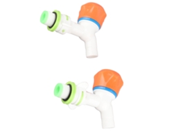 2 Chuveiros De Água Fria G1/2 Ppr Plástico Jardim