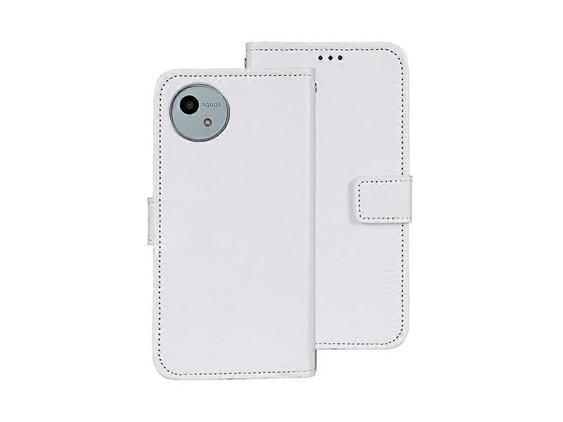 Capa De Couro Com Textura Crazy Horse Da Idewei Para Sharp Aquos Wish4
