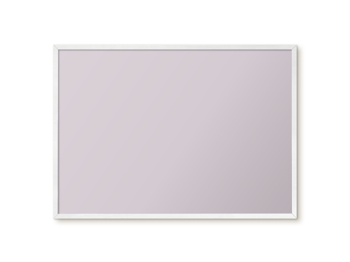 Magnetic Board Beige Pink For The Living Room Espelharte (70x50 Cm)