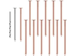 Conjunto De Pregos Cobre Para Remoção Tocos, 8,9 Cm (3,5 Polegadas) Em