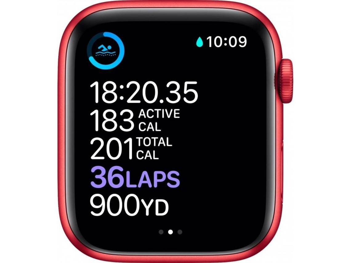 APPLE Watch Series 6 44 mm Vermelho