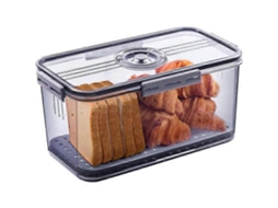Caixa Hermética Para Pão, Para Bancada De Cozinha, Recipiente Para Armazenar Pão Com Tampa