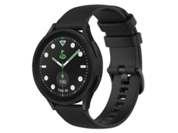 Pulseira De Silicone Quadriculada De 20 Mm
