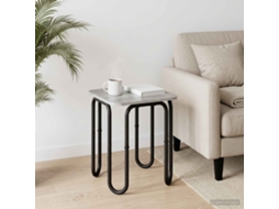 Vidaxl Mesa De Centro Cinzento Cimento 40 X 40 X 45 Cm