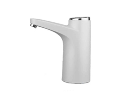 Bomba de Água Portátil para Garrafão, Bomba Elétrica para Água com Dispensador de Recarregável Via Usb, Branca BRILVIBERA