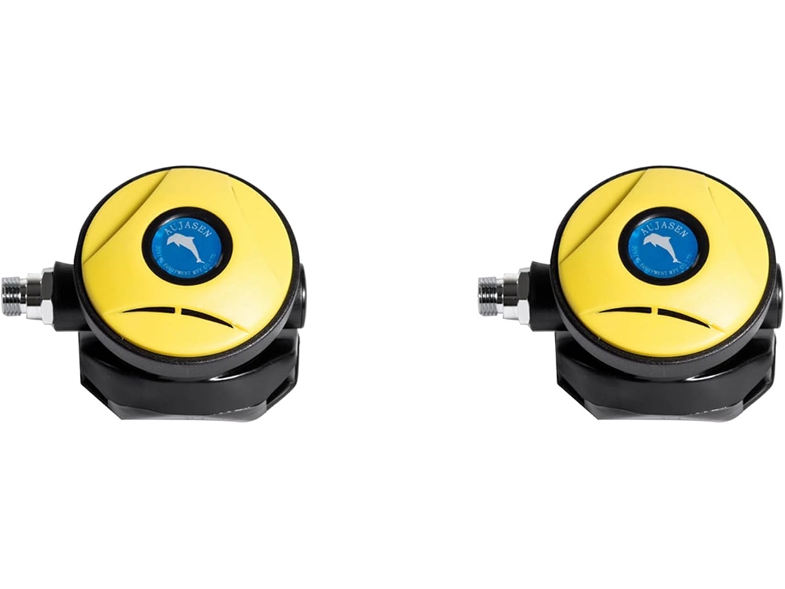 2x Regulador Profissional de Mergulho Autônomo Octopus Amarelo SFUSHOS
