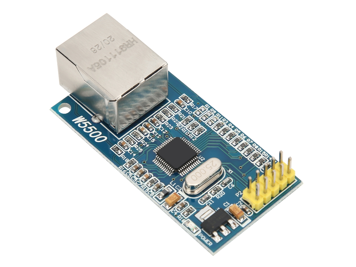 Módulo Ethernet W5500 Com Hardware Tcp/ip Compatível Com Microcontroladores 51/stm32