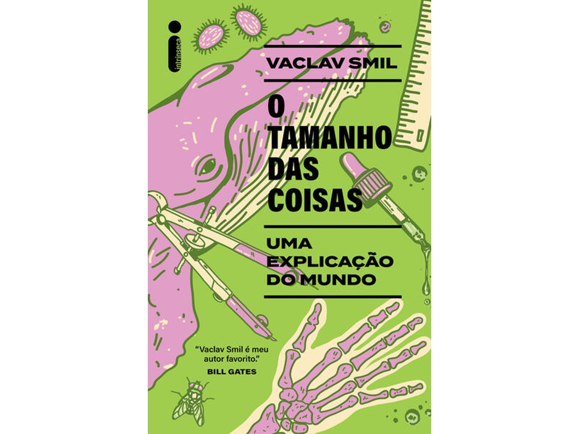 Livro O Tamanho Das Coisas Uma Explicação Do Mundo de Vaclav Smil (Português do Brasil)