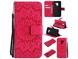 Capa Samsung Galaxy A8 2018 HONGWE. Vermelho