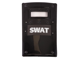 Escudo Swat preto 66,5X38 cm