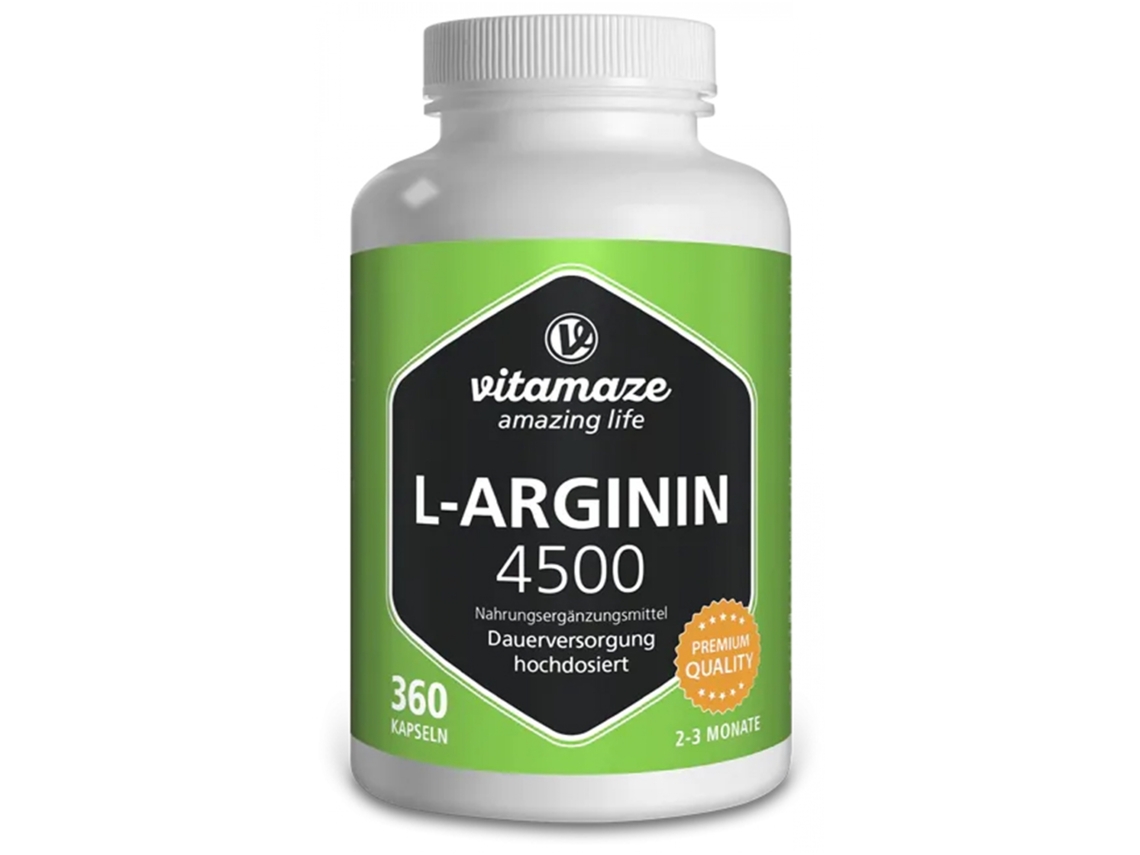 VITAMAZE L-Arginina 4500 360 Cápsulas