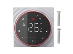 Termostato Inteligente Wifi Programável Controle App Voz Alta Precisão 95v 240v