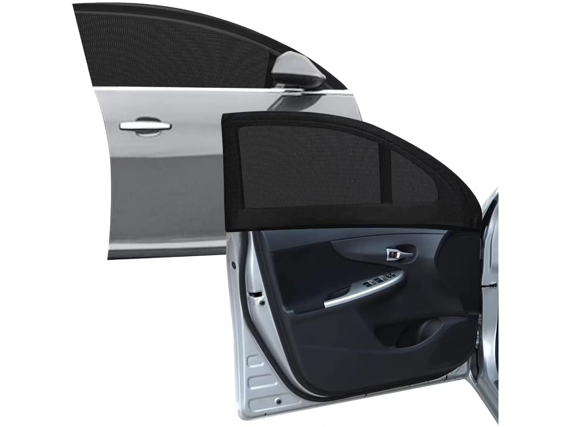 Par 2 Cortinas Rede Elásticas Janelas Dianteiras Universal Anti uv Anti insetos Privacidade Automóvel ZYBLSSBB