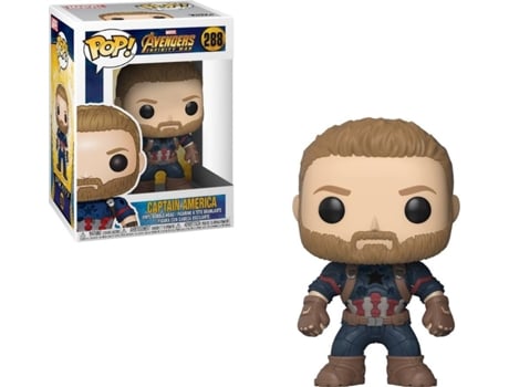 Figura Vinil FUNKO POP!  Avengers: Capitão América
