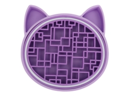 2026altiro-placa De Limpeza De Pincéis De Maquilhagem De Silicone Com Suportes De Secagem Em Forma De Gato Roxo