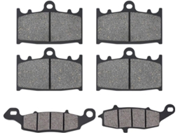 Pastilhas de Freio Universais Kit Dianteiras e Traseiras Peças para Design Aprimora Conforto: Reduz Ruído