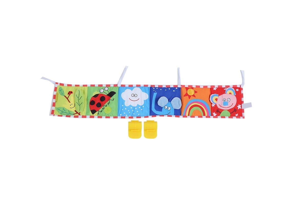 Almofadas Para Berço De Bebê Coloridas E Duráveis, Dupla Face, Para Proteção Do Berço