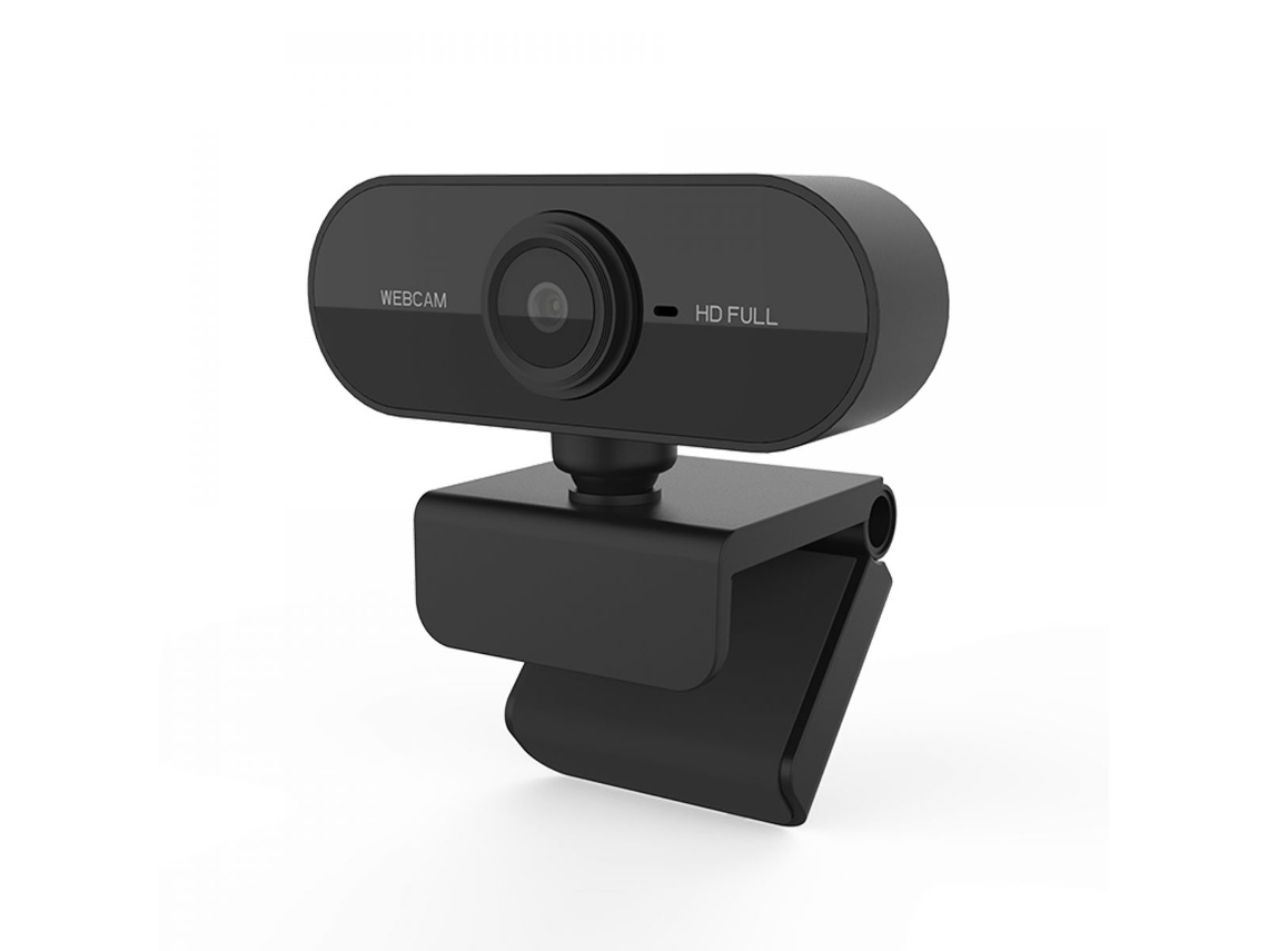 Webcam Full Hd 1080p Com Microfone De Redução De Ruído, Usb Plug And Play, Para Streaming, Laptop/pc/mac, Aulas Online E Vídeo Chamadas