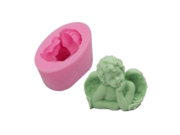 Molde De Silicone Em Formato De Anjo Para Mousse, Fondant, Borda De Bolo, Molde De Chocolate, Utensílios De Decoração De Bolos, Acessórios De Cozinha