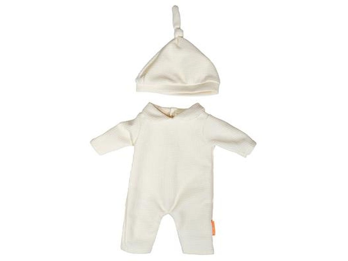 Pijama Com Chapéu Para Boneca Miniland De 38 Cm Acessório De Roupa Para Boneca
