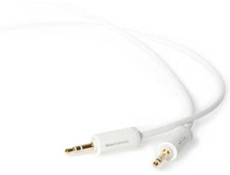 Cabo de Áudio TECHLINK (Jack 3.5mm - 1 m - Branco)
