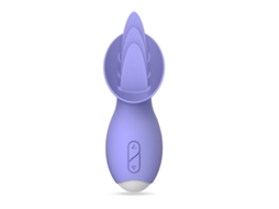 Mini Vibrador De Lamber A Lngua Recarregvel De 10 Velocidades Para Mulheres (roxo) Bestvite