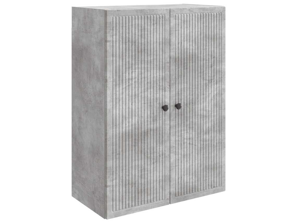 Maison Exclusive - Armário De Parede Cinzento Cimento 66 X 34,5 X 90 Cm