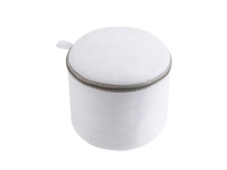 Sacola de Lavagem para Lingerie e Sutiãs com Malha e Zíper | S/MARCA