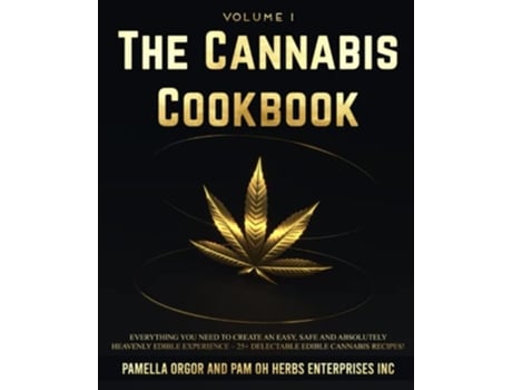 Livro The Cannabis Cookbook de Pamella Orgor (Inglês)