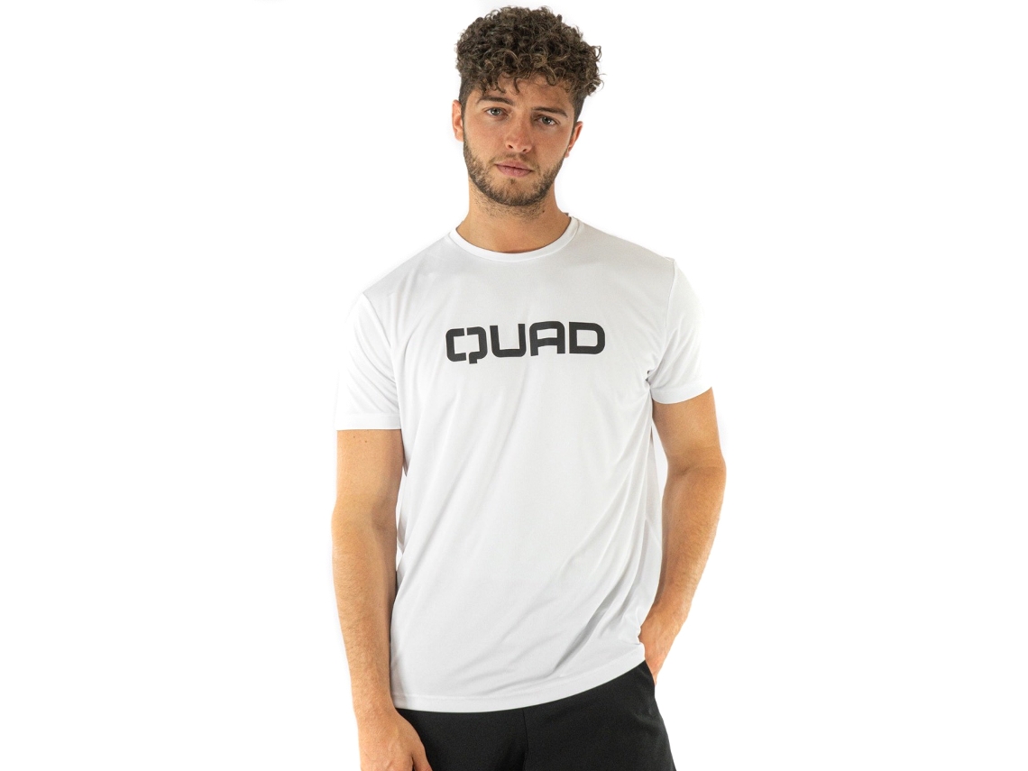 T-shirt Padel QUAD Essential (Branco - L)