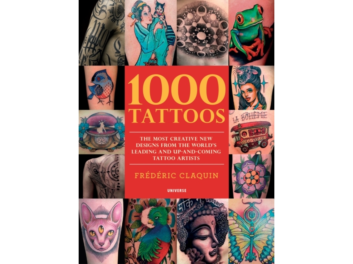 Livro 1000 Tattoos de Chris Coppola (Inglês)