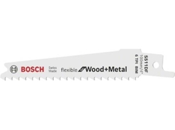 Lâmina de Serrote Elétrico BOSCH S 511 Df Flexível para Madeira e Metal