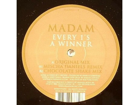Vinil Every 1s A Winner Fame Recordings