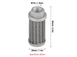 Laxiscreed Válvula De Sucção Hidráulica Com Malha De Aço Inox Para Filtragem De Óleo Do Motor