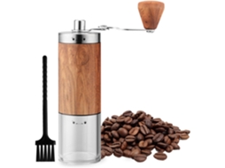 Moedor De Café Manual Aço Inoxidável, Ajuste De Moagem, Para Espresso, Prensa Francesa E Café Coado, Uso Em Casa E Viagens