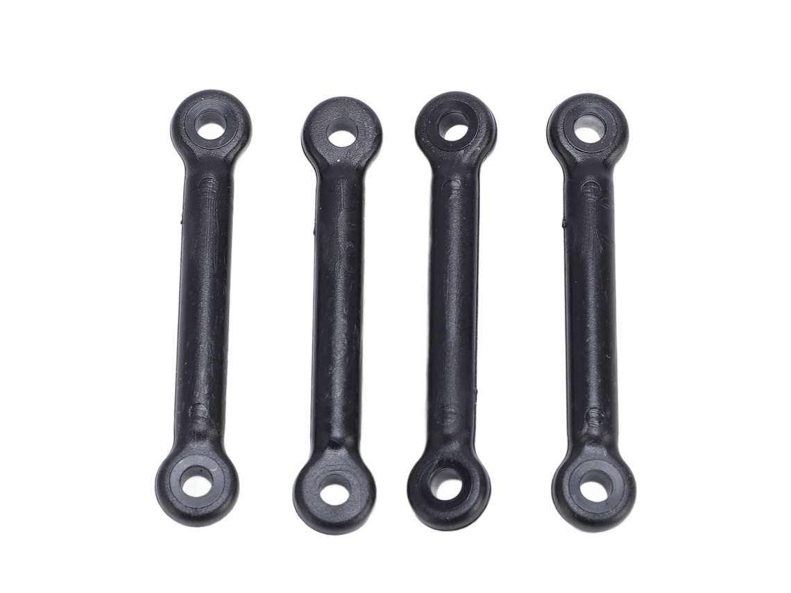 4 Peças Viga De Conexão Carro Rc 1/18 Carro Controle Remoto Frontal Traseiro Superior Inferior Chassi Acessórios De Reposição Plástico