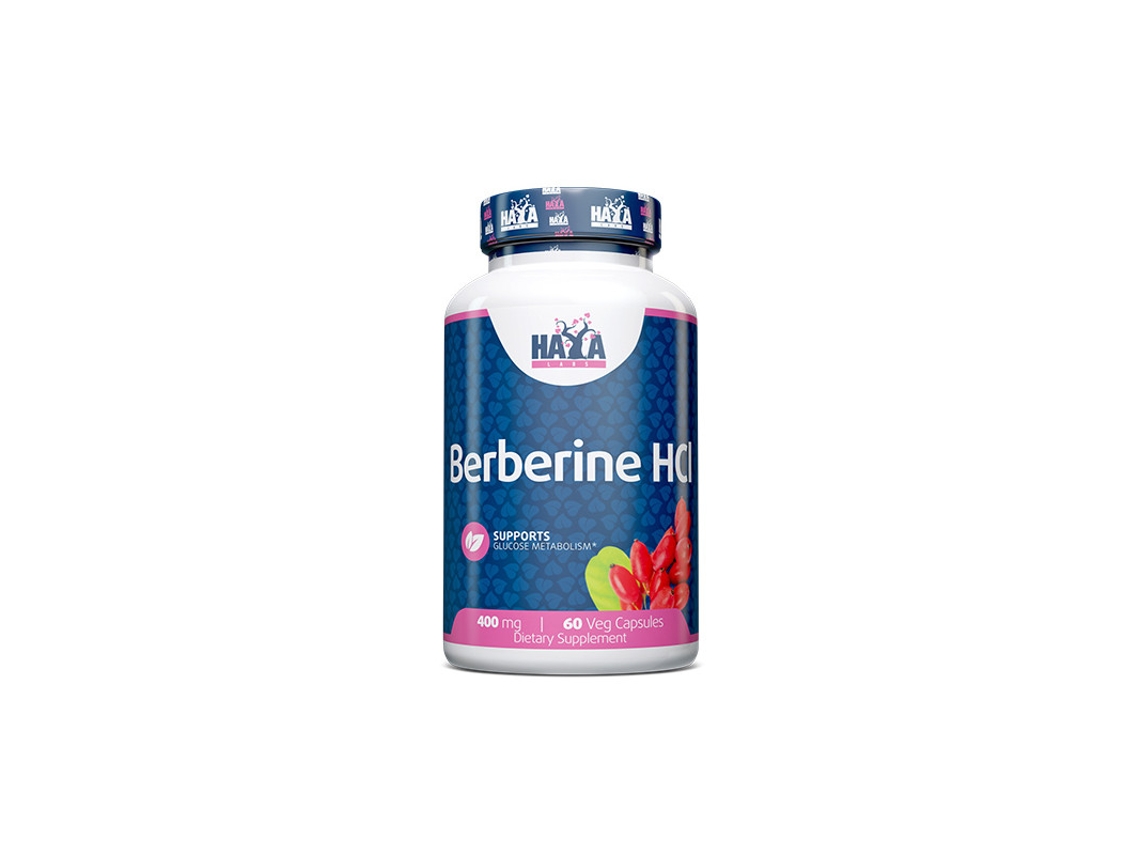Berberine Hcl 400 Mg. 60 Vcaps. Haya Labs