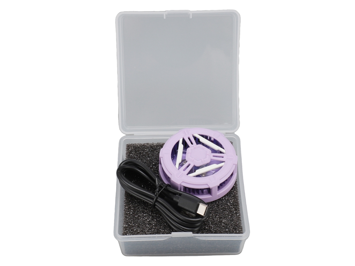 Aetheria resfriador de Telefone Magnético Recarregável Alumínio Resfriamento Rápido para Gaming Tablet Roxo Sakura