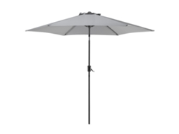 Guarda-sol De Jardim 270 Cm Varese Cinzento Escuro